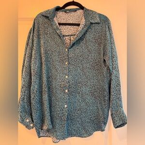 Zara Leopard Print Blouse